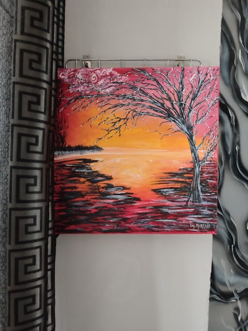 Cuadros de paisajes bymirene, artista Vitoria