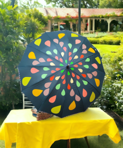 Paraguas para dar color al otoño. Paraguas alegre byMIRENE, pintado a mano.