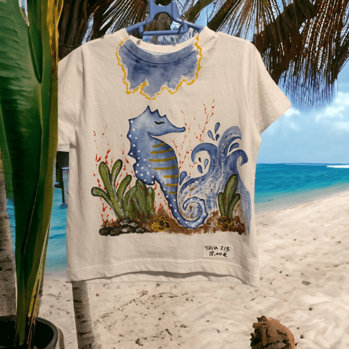 Camisetas pintadas niños bymirene